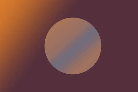 Abstract colorful globe circle geometric pattern design and background.