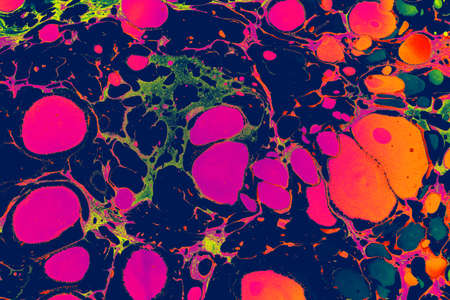 Creative ebru art background abstract pint.  Marbling texture pattern
