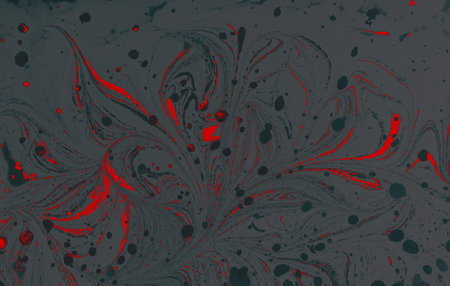 Abstract colored background. Marbling of aqueous surface design