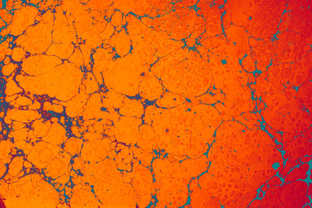 Abstract colored background. Marbling of aqueous surface design