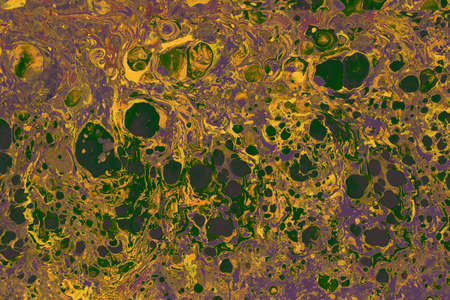 Traditional Ottoman Turkish abstract marbling art patterns as background