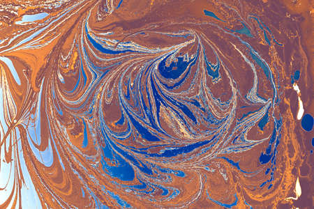 Abstract marbling floral pattern for fabric,tile design. background texture