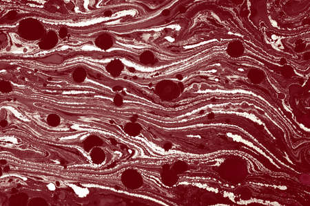 Abstract creative marble pattern texture. Traditional art of Ebru marblingの写真素材