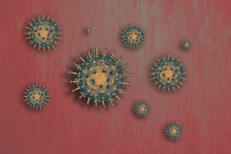 Quarantine and self-isolation.  pandemic virus.の写真素材