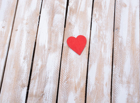 Heart shape icon as love and romance conceptの写真素材