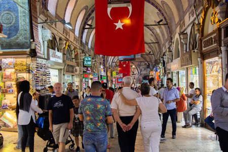 Grand Bazaar,  Turkey, one of the largest and oldest covered market in the world.