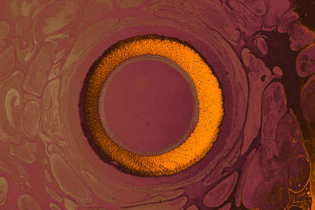 Abstract marble pattern texture. Traditional art of Ebru marblingの写真素材