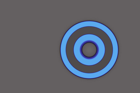 Abstract colorful geometric circle pattern. Geometric modern background. Business and corporate backgroundの写真素材