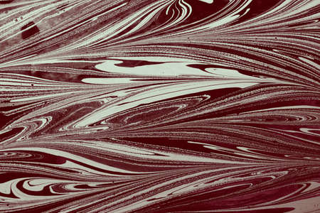 Abstract creative marble pattern texture. Traditional art of Ebru marbling