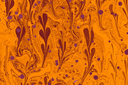 Abstract marbling floral pattern for fabric,tile design. background textureの写真素材