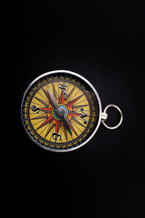 Compass  as symbol of tourism and outdoor activities with compassの写真素材