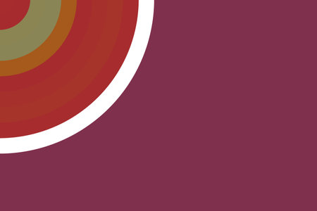 Abstract colorful geometric circle pattern. Geometric modern background. Business and corporate backgroundの写真素材