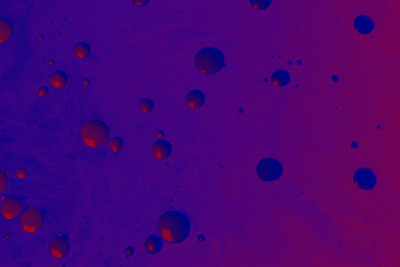 Creative ebru art background abstract pint.  Marbling texture patternの写真素材