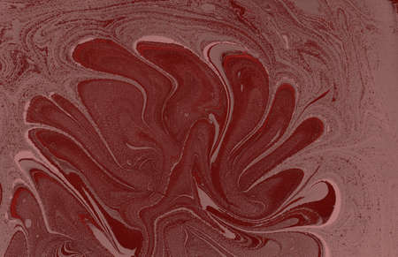 Creative ebru art background abstract pint.  Marbling texture pattern
