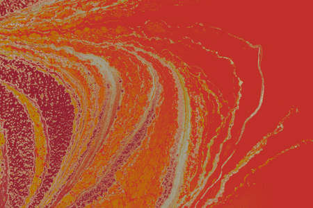 Abstract colored background. Marbling of aqueous surface design