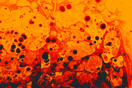 Abstract creative marble pattern texture. Traditional art of Ebru marbling