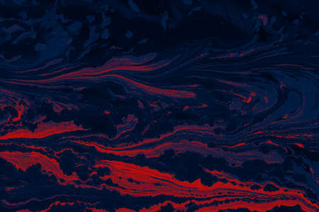 Abstract creative marble pattern texture. Traditional art of Ebru marbling