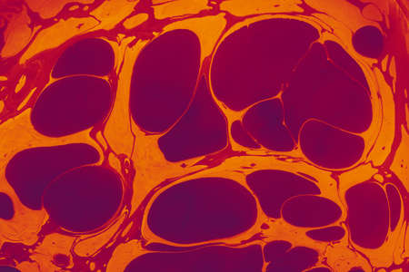 Abstract creative marble pattern texture. Traditional art of Ebru marbling