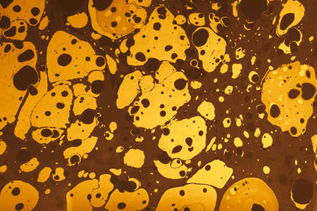 Abstract creative marble pattern texture. Traditional art of Ebru marbling