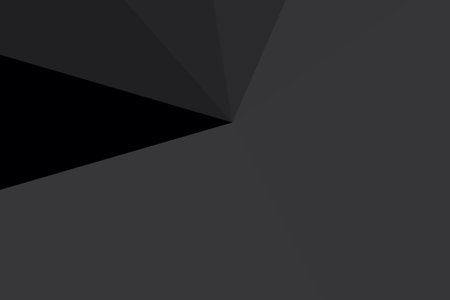 Black abstract geometric background with triangles.  illustration for your design.の写真素材
