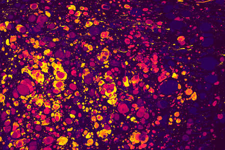 Abstract creative marble pattern texture. Traditional art of Ebru marbling