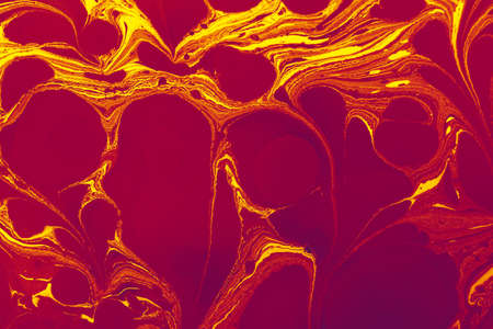 Abstract creative marble pattern texture. Traditional art of Ebru marblingの写真素材