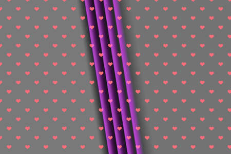 Valentine's Day template with heartsfor banners, inviations, advertisements, cards.