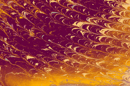 Ebru marble conch effect surface pattern design for printの写真素材