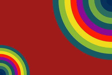 Abstract colorful geometric circle pattern. Geometric modern background. Business and corporate...