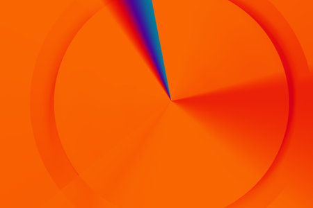 Abstract colorful geometric circle pattern. Geometric modern background. Business and corporate backgroundの写真素材