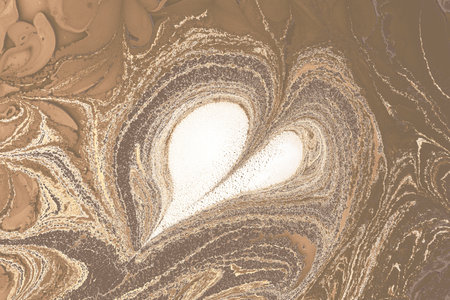 Ebru marble conch effect surface pattern design for printの写真素材