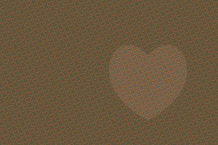 Valentine's Day template with heartsfor banners, inviations, advertisements, cards.