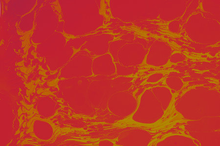 Abstract creative marble pattern texture. Traditional art of Ebru marblingの写真素材