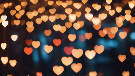 Love, Valentine's Day concepts. love symbol, concept for Valentine's Day, wedding etc. Heart elements for love concept design. AI generated imageの素材