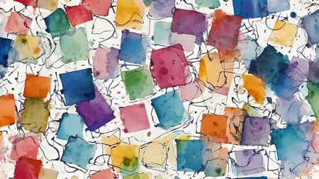 Abstract geometric background. Abstract Modern geometric Backgrounds. Abstract  Backgrounds design. AI generated imageの素材