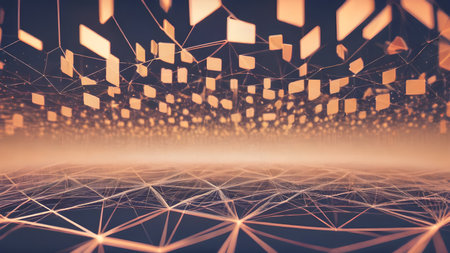 Abstract geometric background. Abstract Modern geometric Backgrounds. Abstract  Backgrounds design. AI generated imageの素材