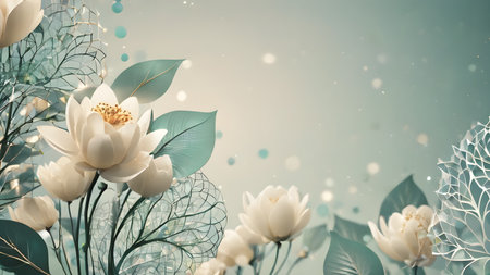 Futuristic creative lowerillustration  as science and beauty innovation concept style.  AI generated image, aiの素材