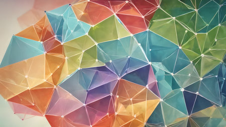 Abstract geometric background. Abstract Modern geometric Backgrounds. Abstract  Backgrounds design. AI generated imageの素材