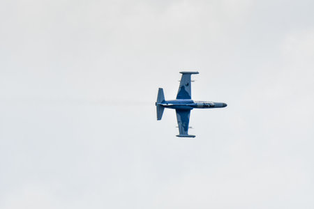 NATO DAYS, OSTRAVA, Czech republic-September, 18,2021: Aero L-159 Alca Czech Air Force at LeoÅ¡ JanÃ¡Äek Airport Ostrava. Aero L-159 Alca is a subsonic light combat aircraft and advanced trainer.のeditorial素材