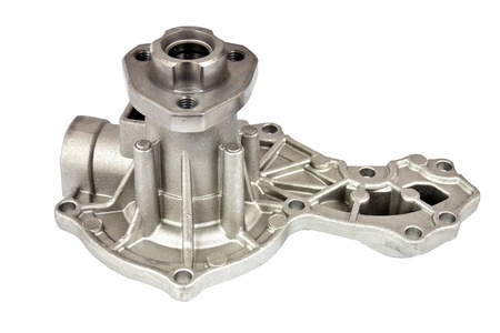 New car water pump isolated 