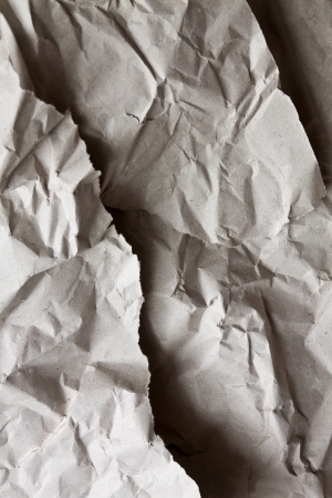 Wrinkled wrapping paperの写真素材