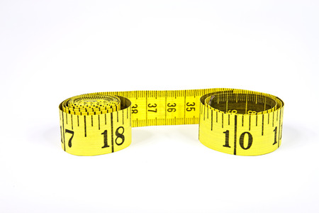 Measuring tape in inches and cm scale