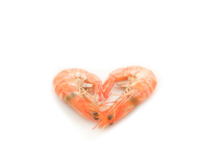 Shrimp heartの写真素材