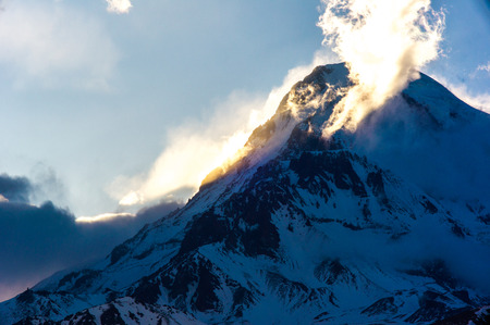 Beautiful View of Caucasus Mountains,Georgiaの写真素材
