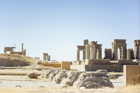 Persepolis, The magnificent ruin of Persian, Achaemenid Empire, Iranのeditorial素材