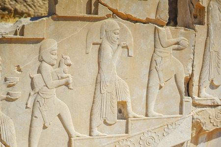 Persepolis, The magnificent ruin of Persian, Achaemenid Empire, Iranのeditorial素材
