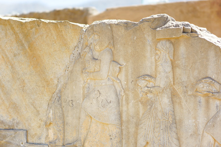 Persepolis, The magnificent ruin of Persian, Achaemenid Empire, Iranのeditorial素材