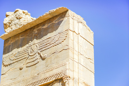 Persepolis, The magnificent ruin of Persian, Achaemenid Empire, Iranのeditorial素材