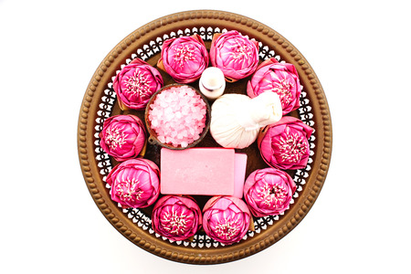 Pink Lotus Spaの写真素材