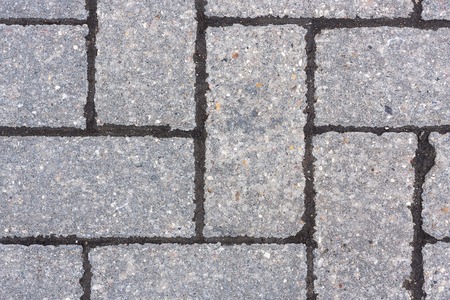 rectangular gray dry paving slabの写真素材